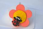 pendentif fleur coccinelle 2