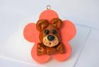 pendentif fleur nounours