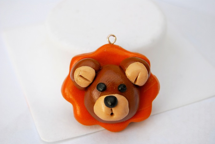 pendentif tête de nounours