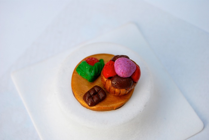 Broche coupe glacée