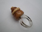 Bague religieuse chocolat