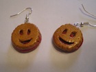 Boucles d'oreilles BN fraise