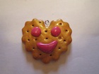 Pendentif BN cœur fraise