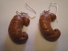 Boucles d'oreilles croissant