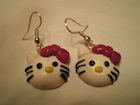 boucles d'oreilles hello kitty
