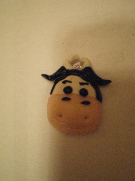 pendentif vache