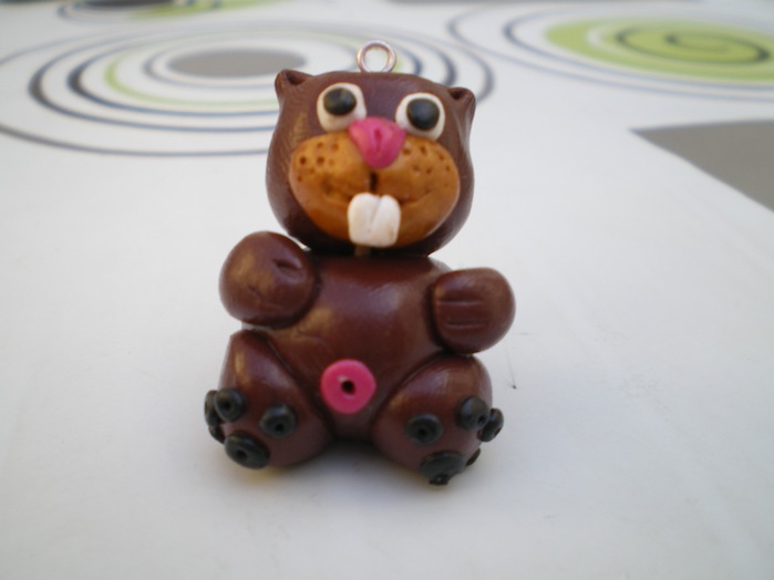Pendentif castor