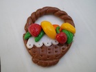 Pendentif corbeille de fruits