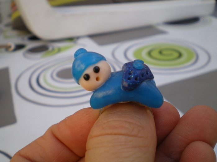 bague baby blue
