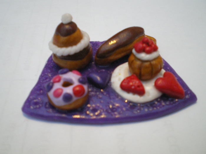 Pendentif plateau dessert gourmand