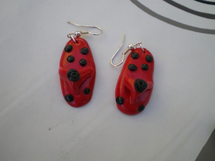 Boucles d'oreilles tong