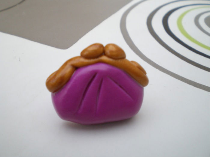 Bague porte monnaie